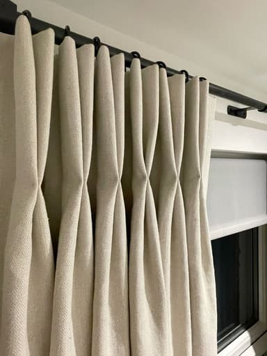 Double Pleat Curtains Dubai