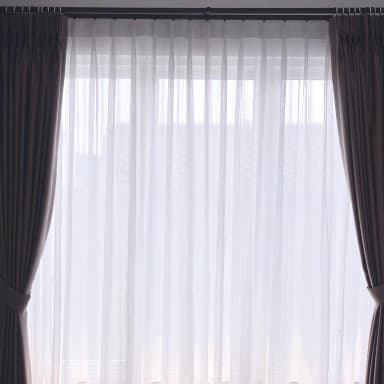Sheer Ripple Fold Curtains